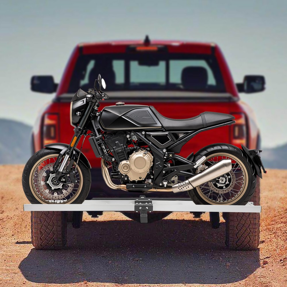 Aluminum Motorcycle Hitch Carrier for Dirt Bikes Heavy Duty Rack