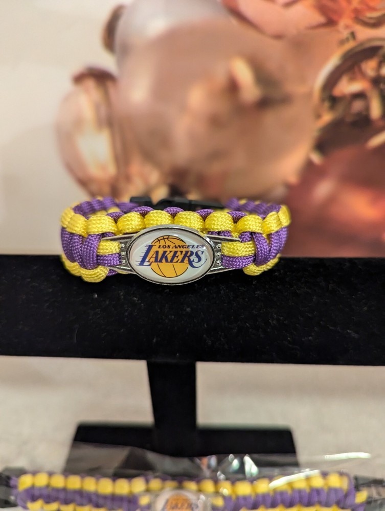 Get 2 Los Angeles Lakers NBA Paracord Bracelets for $14 with Free Shipping – Cyber Monday Sale Now On-image