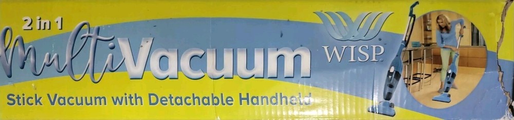 WISP2 -in-1 Multi Vacuum Electric Stick Vacuum With Detachable Hand Piece New