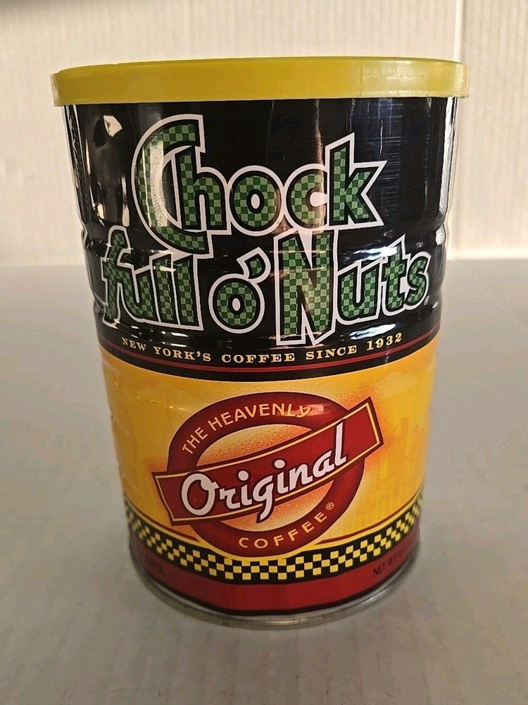 Chock Full O' Nuts Coffee Tin 11.3oz Never Opened