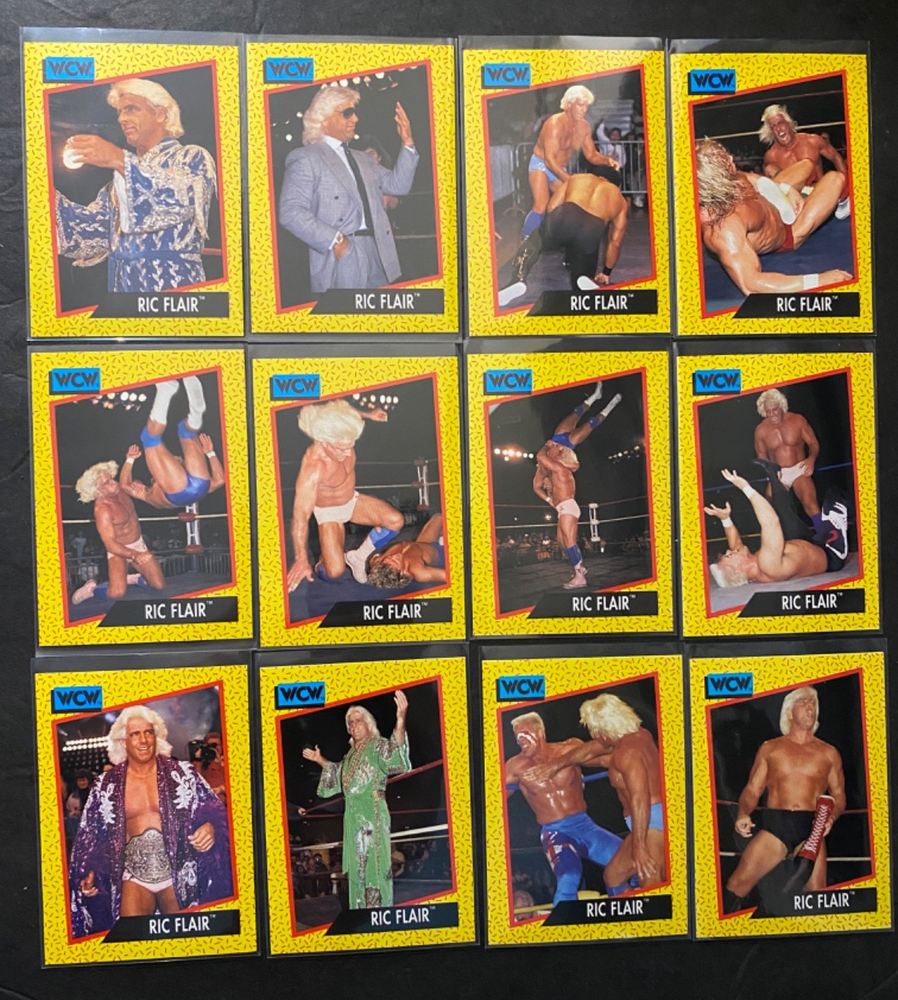 Ric Flair - 1991 WCW Subset Cards #36-47