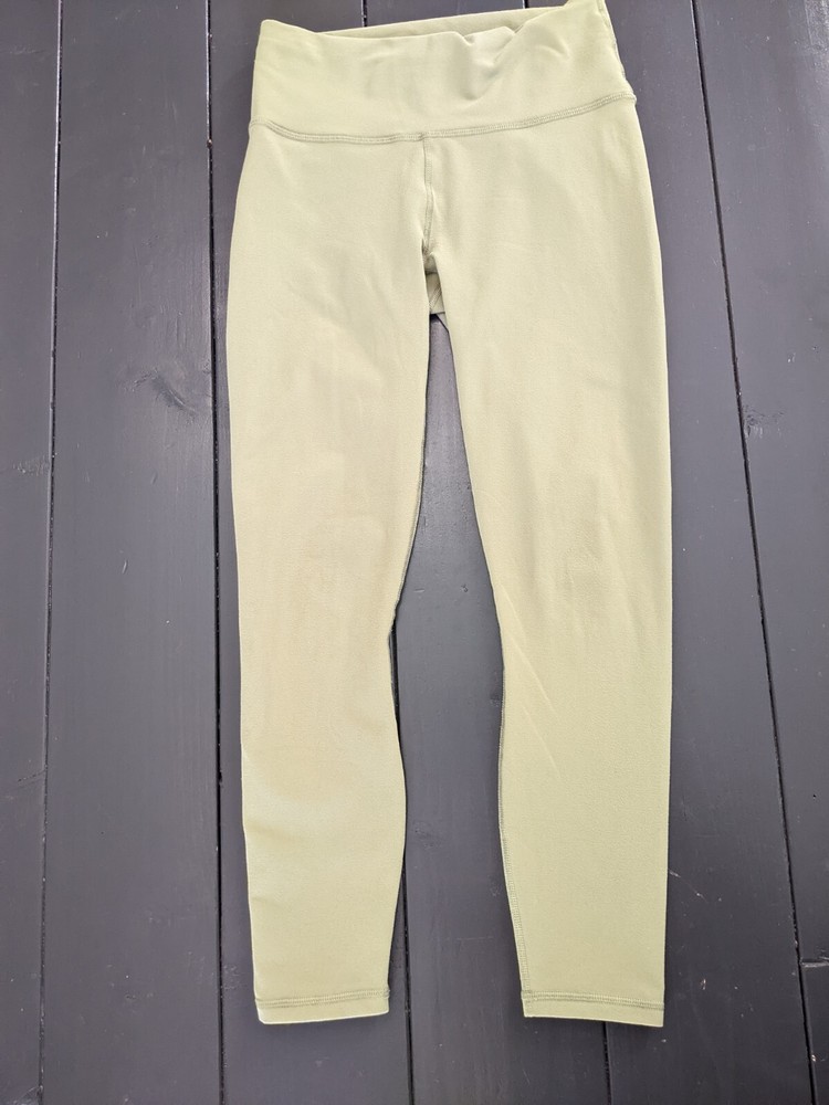 Fabletics Size XS High Waisted Utility Workout Legging Light Green