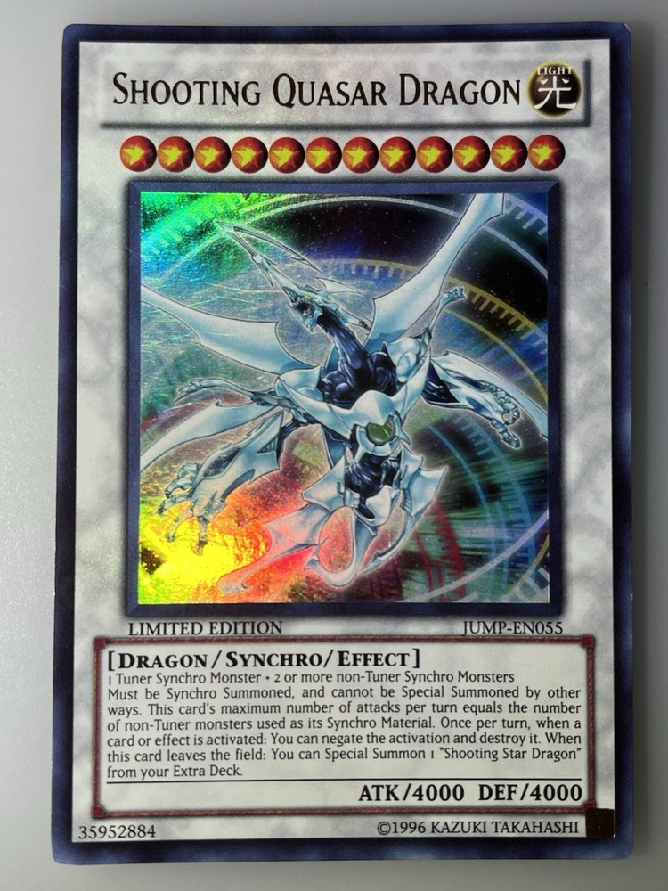 Shooting Quasar Dragon JUMP-EN055 Limited Edition Shonen Jump Promo