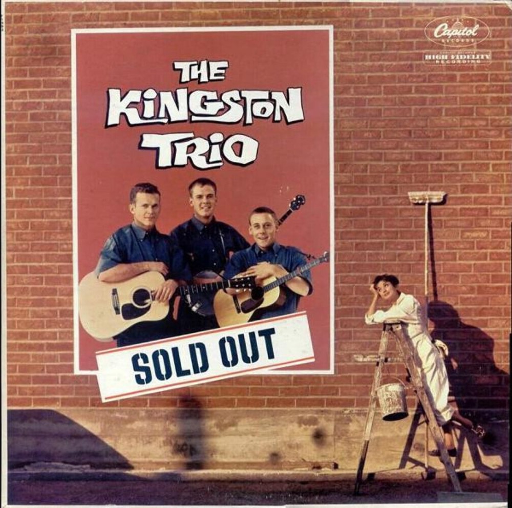 Kingston Trio Sold Out Capitol Records T1352 LP Album Mono 745357276