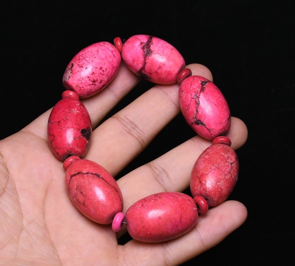 11CM Turquoise YuCong Zong Amulet Bracelet - Old Dynasty Style Chain