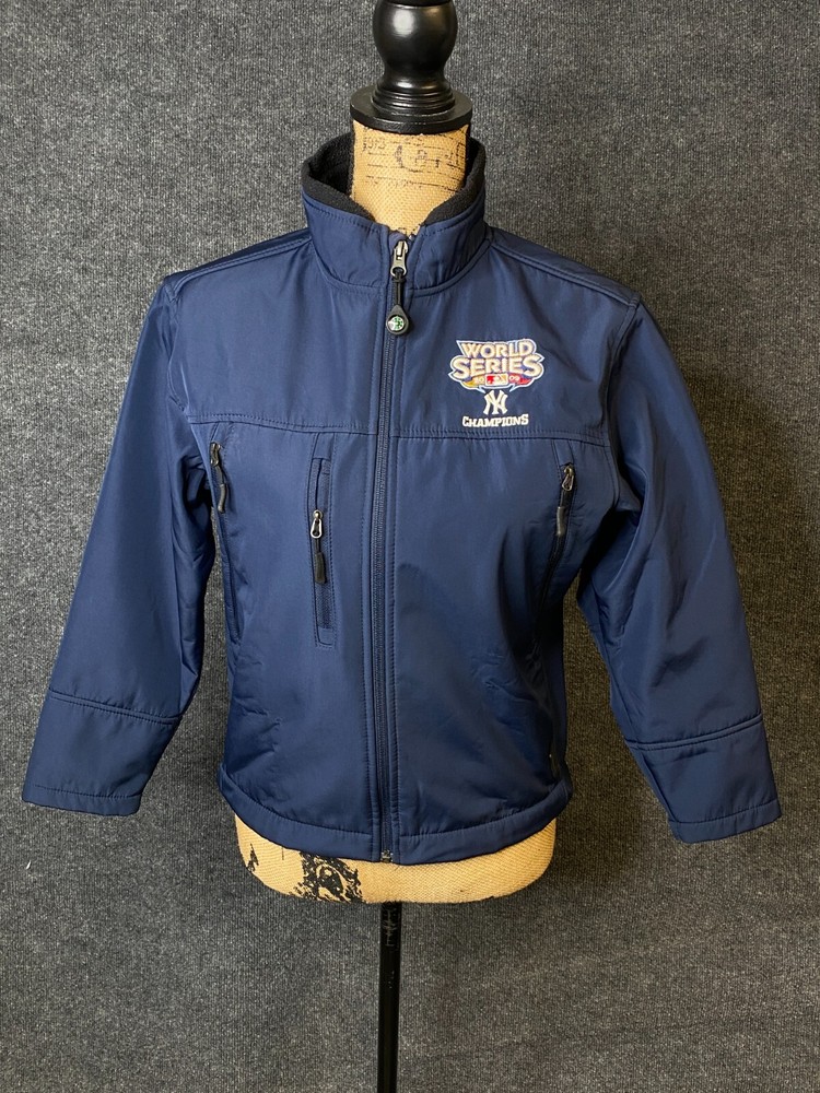 N.Y. Yankees Womens Medium 2009 World Series Champion zip up Jacket Soft Shell