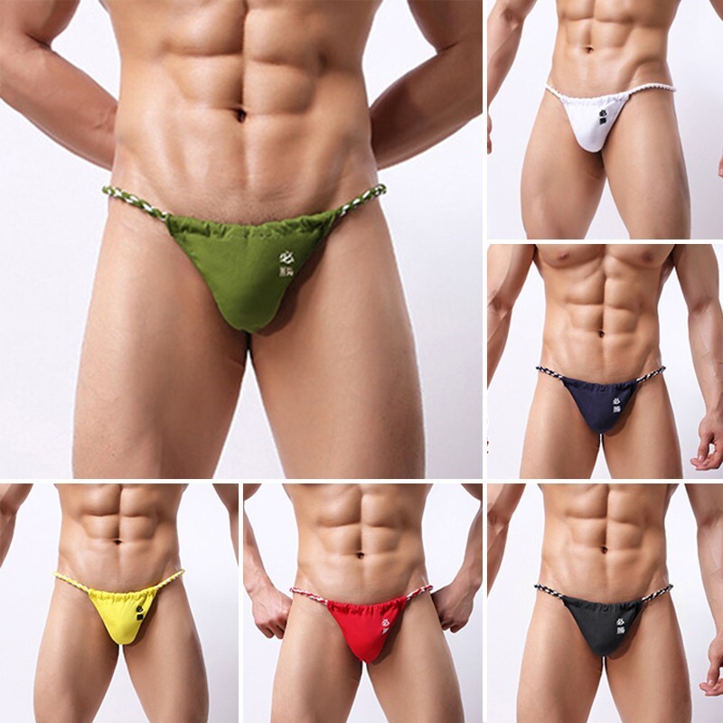 Keep It Simple with Our Men's Cotton Blend Briefs T Back Thongs & Trunks