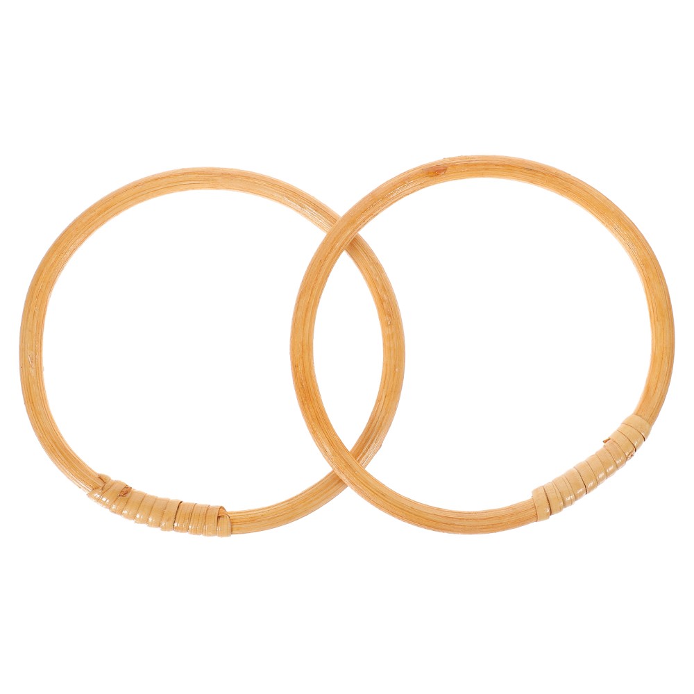 2-Piece Woven Handbag Handle Straps for Travel and Shopping Bags