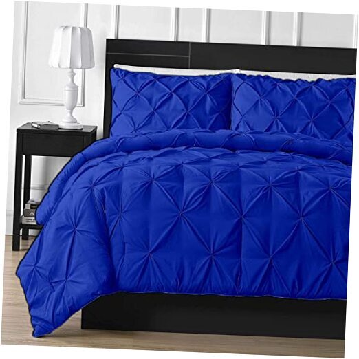 Luxuriate Hotel 1000-TC Hypoallergenic Full/Full XL/Queen 90x90 Royal Blue