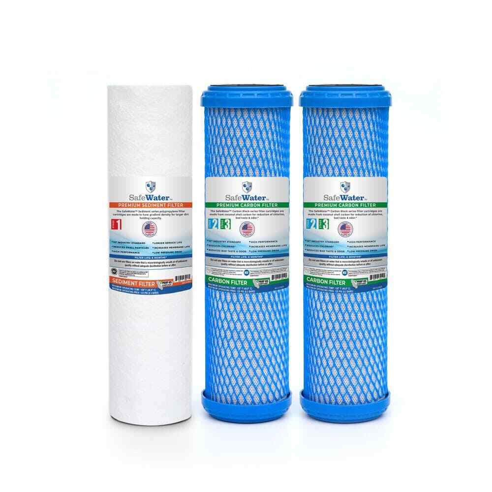 Essentials Kit-RO System Replacement Water Filter Cartridge (3-Pack)