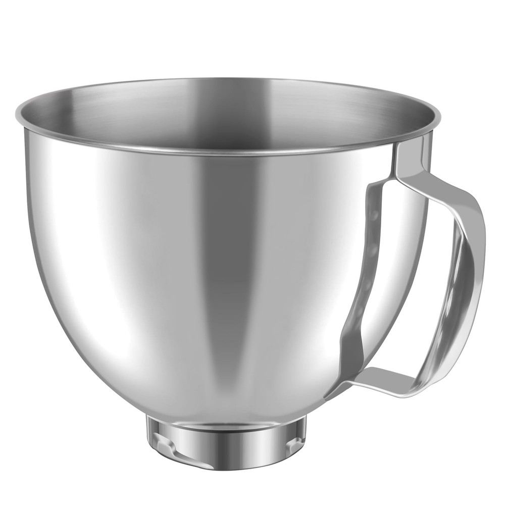 Stainless Steel Mixing Bowl for KitchenAid 4.5-5 Quart Tilt-Head Mixers, Stan...