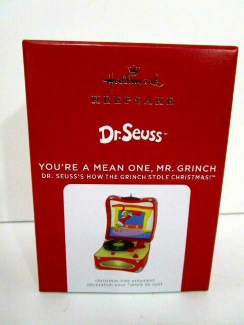 Hallmark 2021 Mean One Mr Grinch Ornament Brand New Unopened