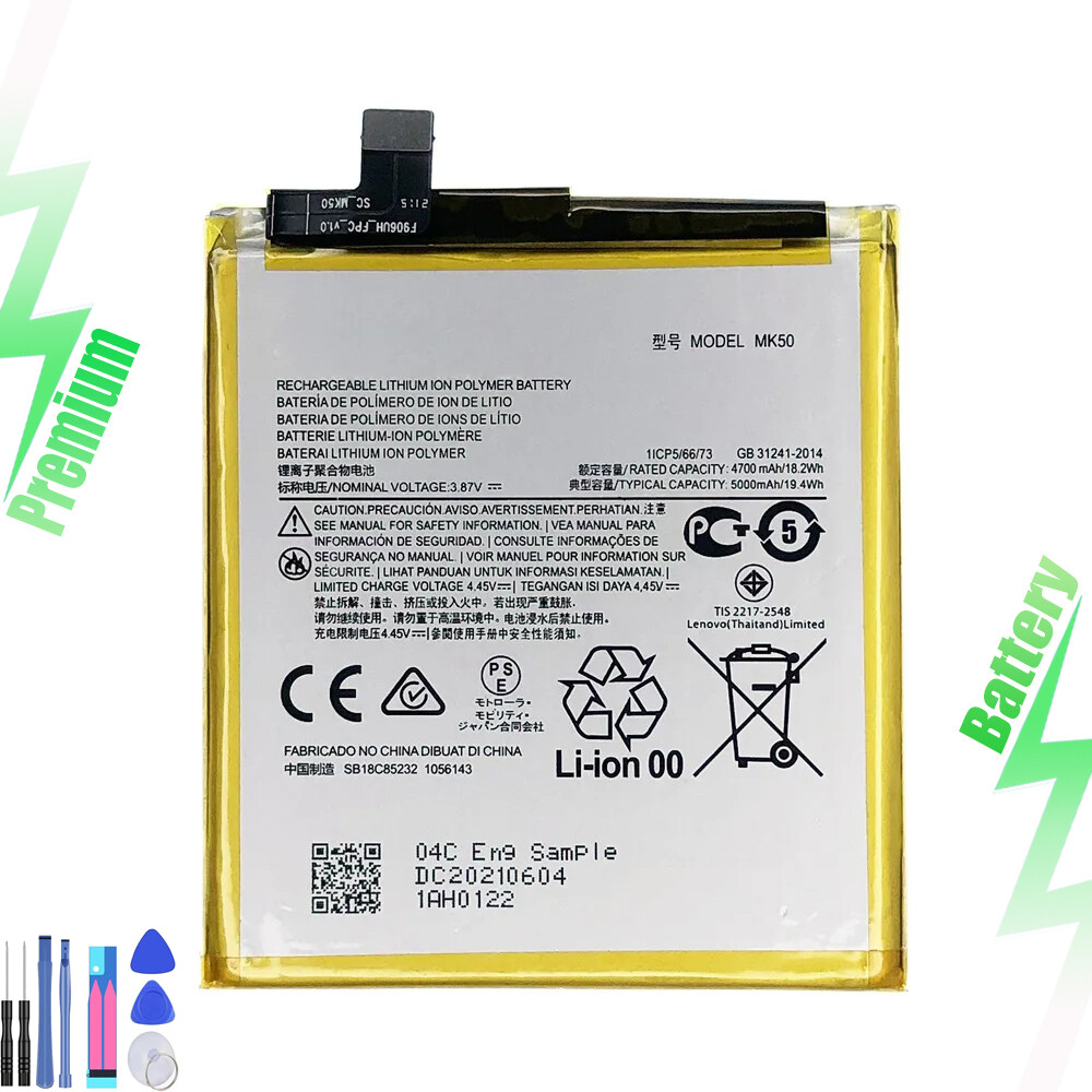 Replacement MK50 Battery for Motorola One 5G Ace XT2113-2 Tool