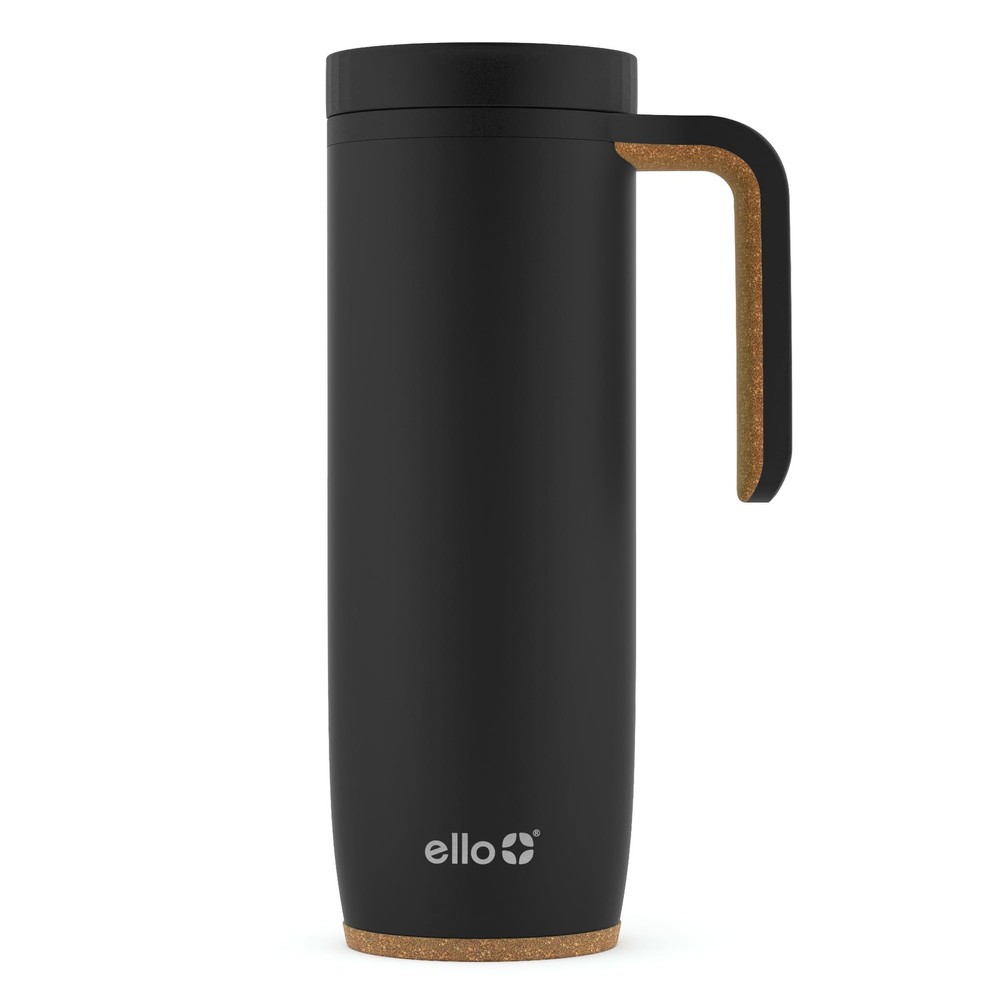 18oz Vacuum Insulated Stainless Steel Travel Mug with Side Handle