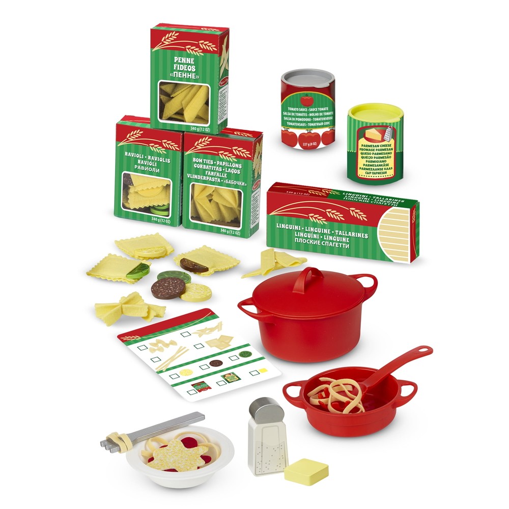 Prepare & Serve Pasta Play Food Set