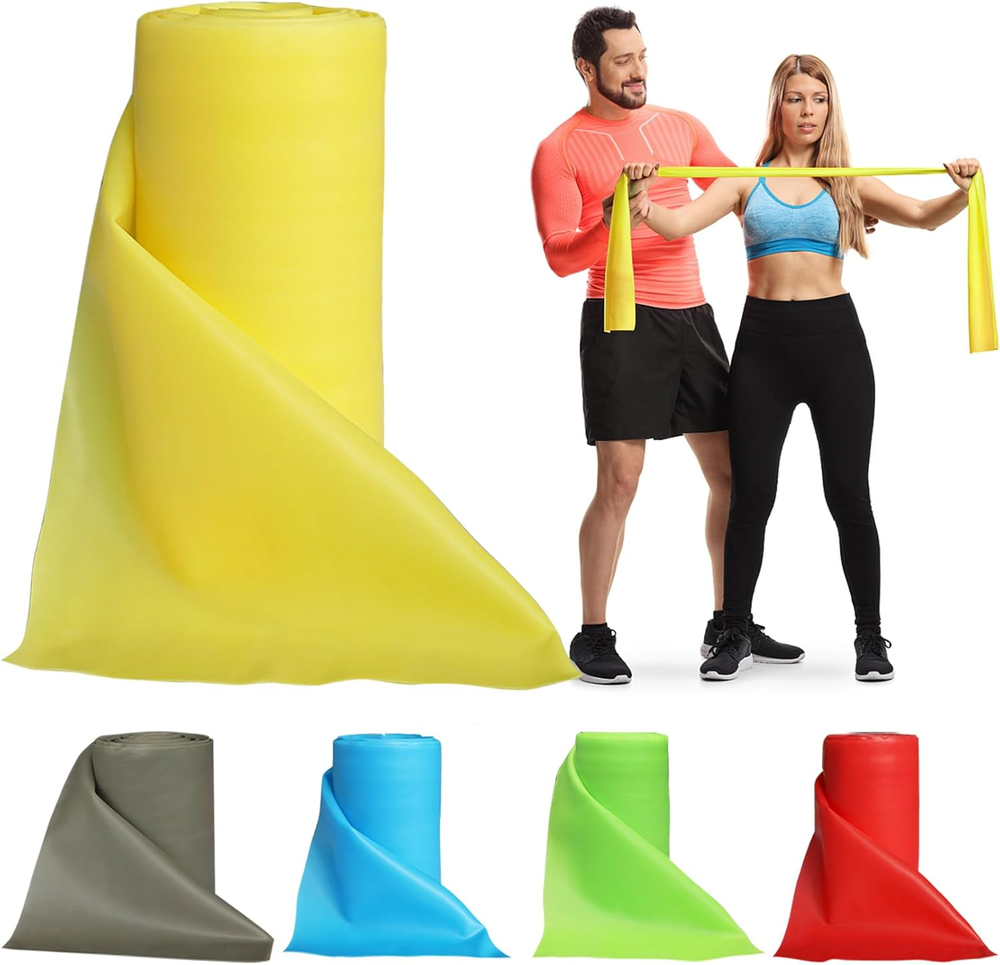 Resistance Bands Professional Bulk Rolls. Elastic Physical Therapy Band. Resista