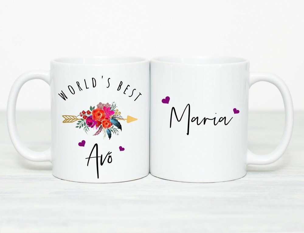Avo Avó Gifts Personalized Avó Coffee Mug Gifts For Avó Mothers Day For Avó