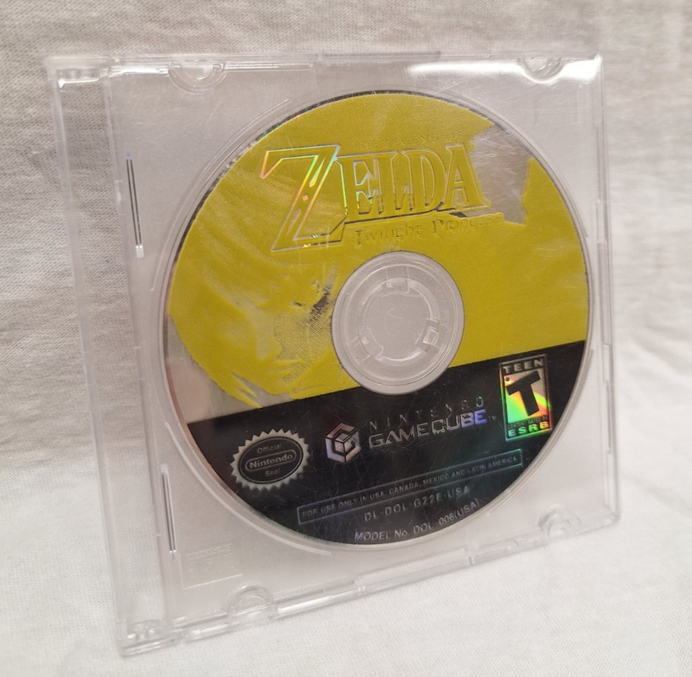 Legend of Zelda: Twilight Princess - GameCube - Disk Only - Tested & Working