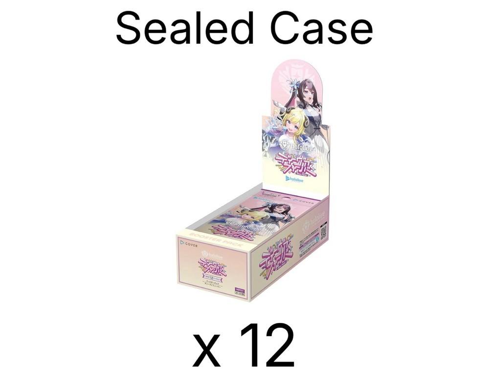 Case(12 Boxes)Hololive Official Card Game Vol.7 Diva Fever Booster Box