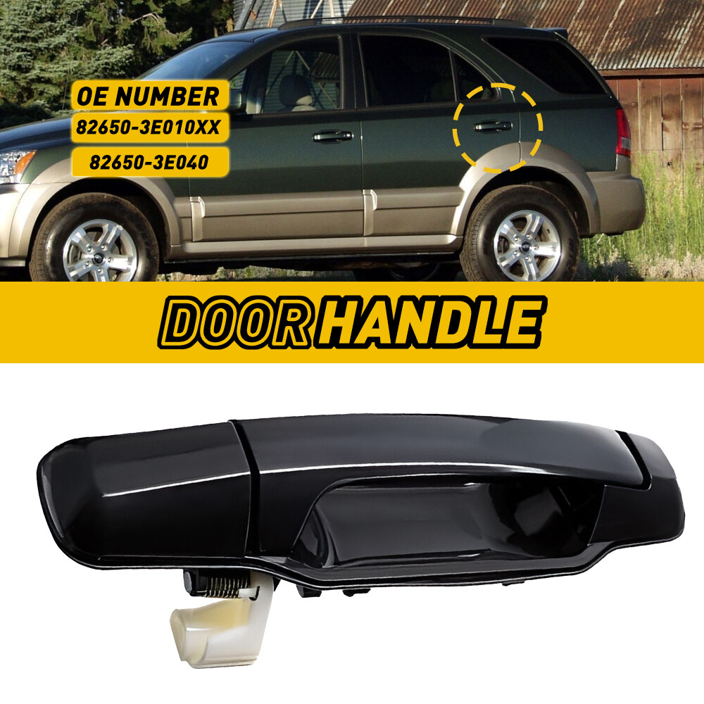 2003-2009 Kia Sorento Left Rear Exterior Door Handle 3.5L 3.8L
