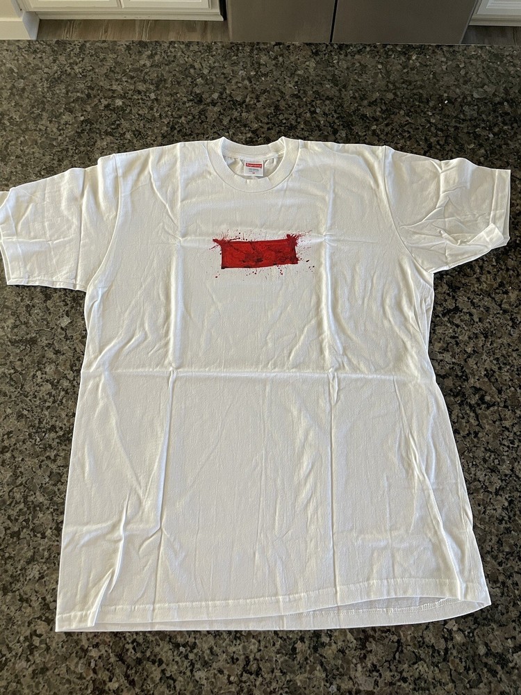 Supreme Ralph Steadman Box Logo Tee - White Size Medium - Brand New T-Shirt SS22