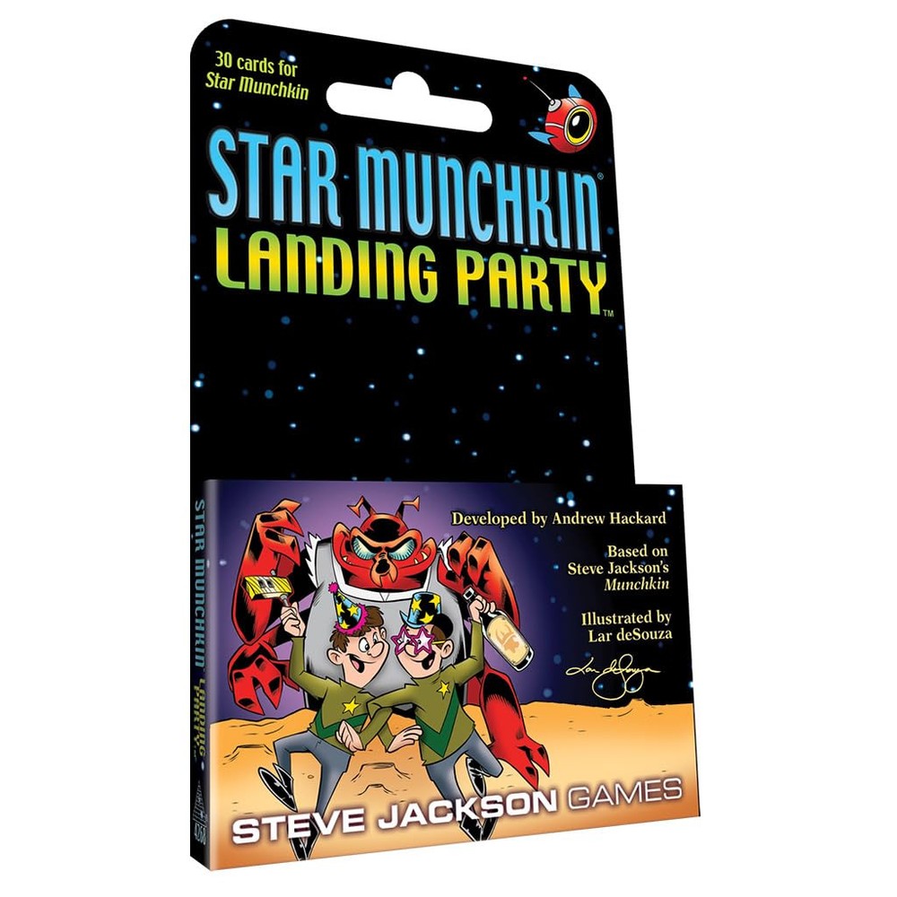 Steve Jackson Games Star Munchkin: Landing Party Card Game (Mini-Expansion) |...
