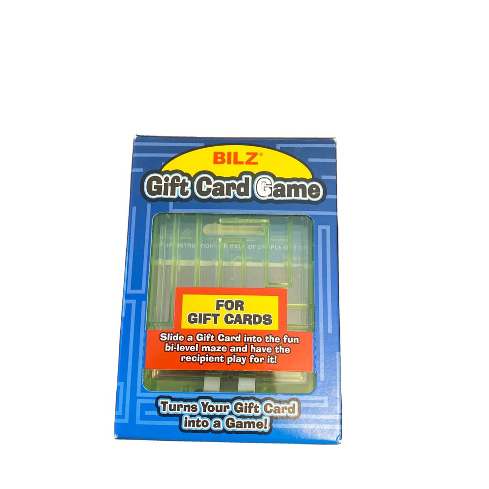 BILZ Gift Card and Money Puzzle - Brain Teasing Maze for Party Gags & Tricks NEW-image
