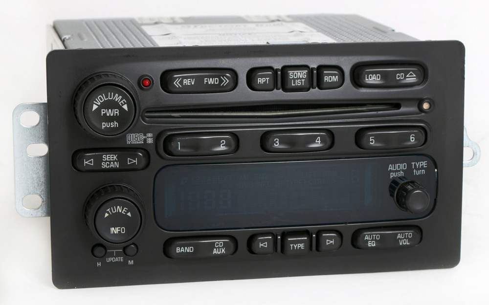 UNLOCKED Chevy GMC 2003-05 Truck Van Radio AM FM 6 Disc CD Player 15196055