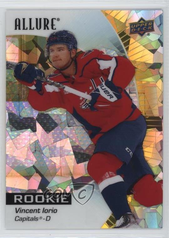 2023-24 Upper Deck Allure Rookies Yellow Taxi Vincent Iorio #134 Rookie RC