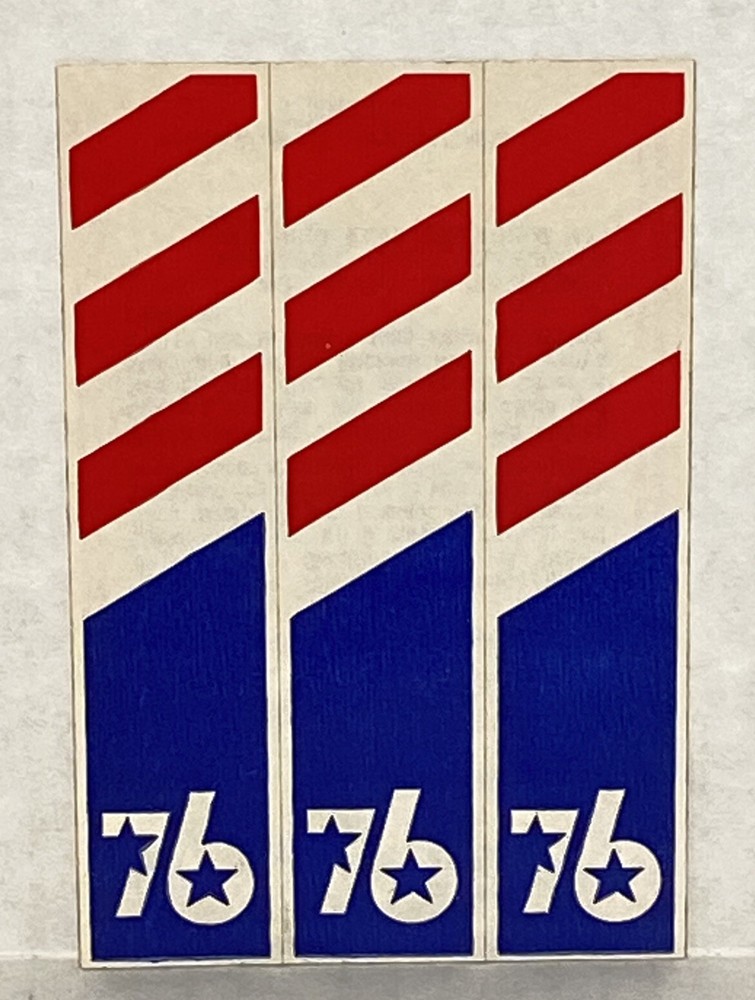 Vintage Cheerios Stickers Stars And Stripes 1976 Red White Blue Patriotic