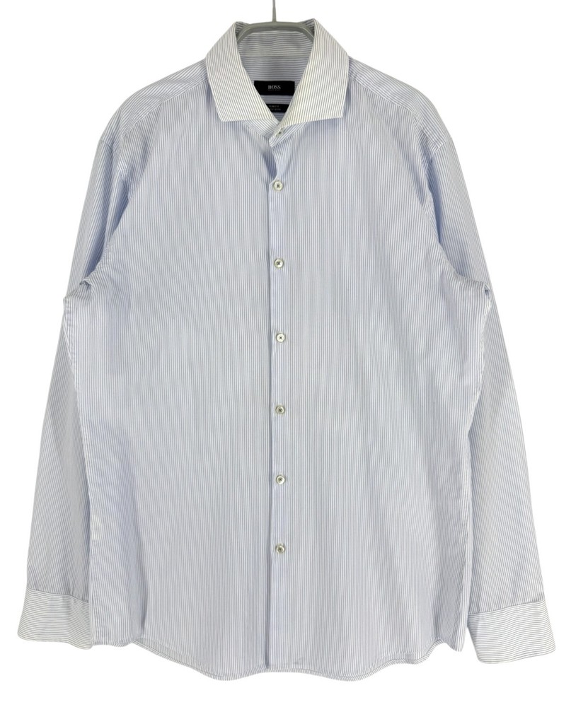 Hugo Boss Men's Slim Fit Easy Care Casual Formal Size M - 41 16