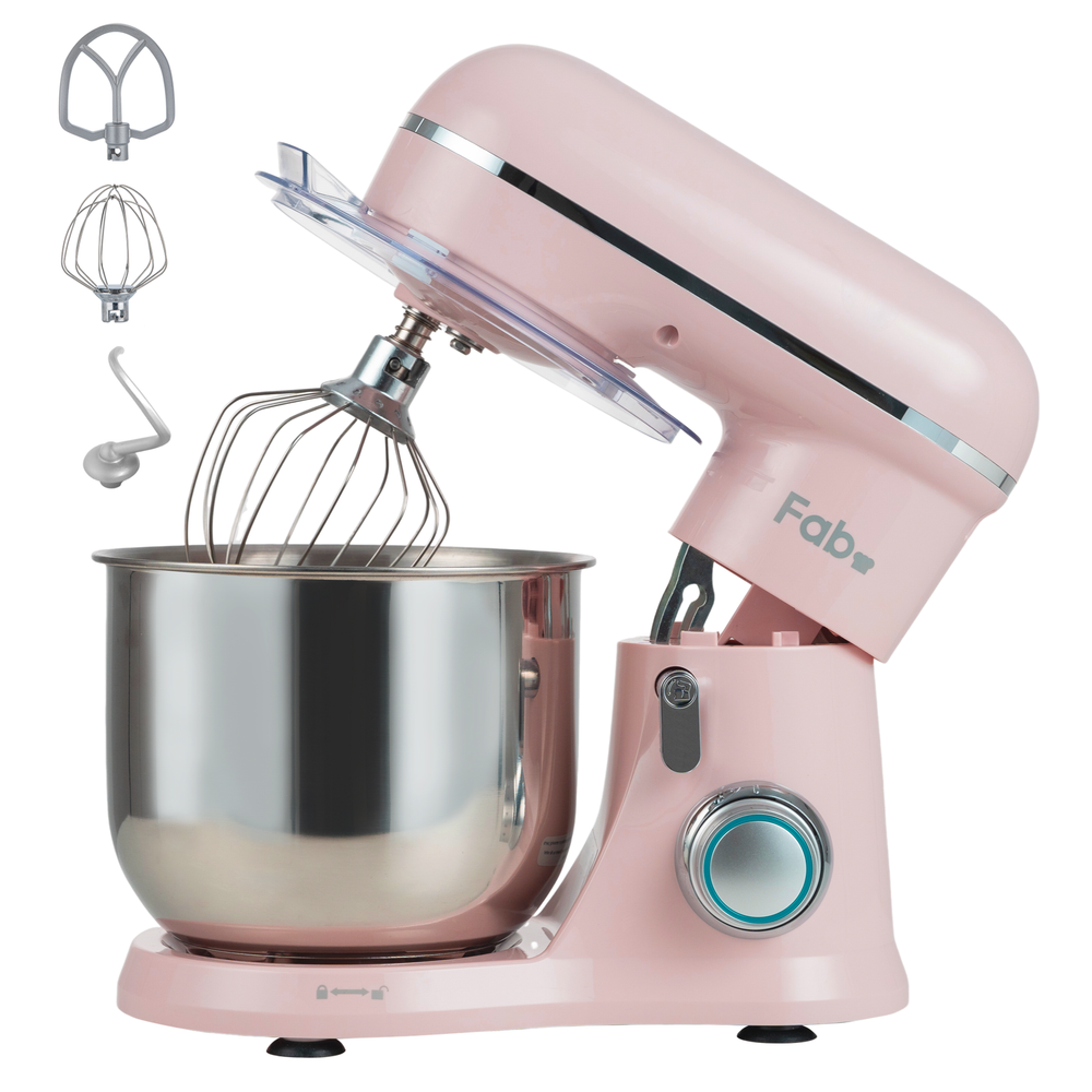 3.8 QT Stand Mixer 10-Speed 300W 3IN1 Kitchen Electric Mixer Dough Mixer FAB