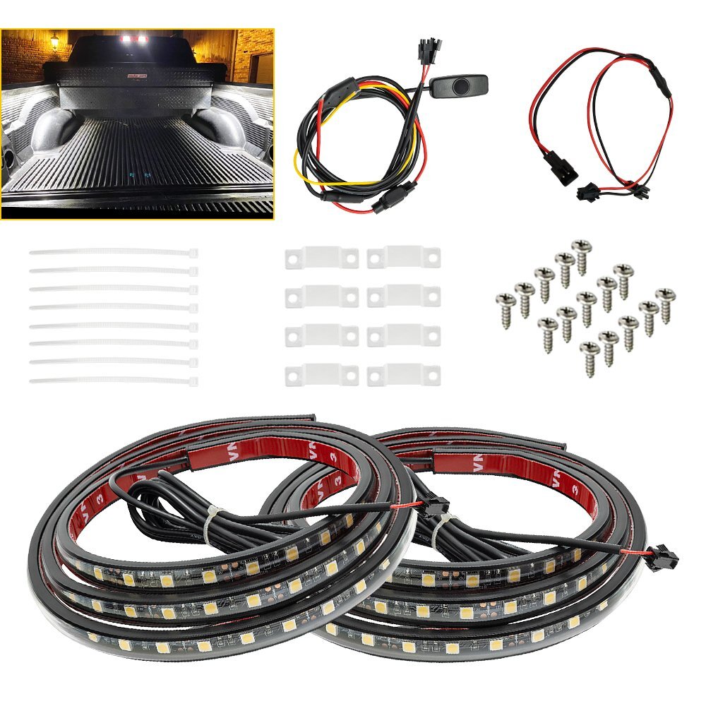 LED BAR TRUCK BED CARGO WORK LIGHTING 2X 60