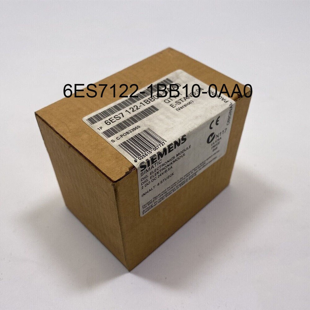 NEW 6ES7 122-1BB10-0AA0 Siemens 6ES7122-1BB10-0AA0 SIMATIC SC Electronic Module