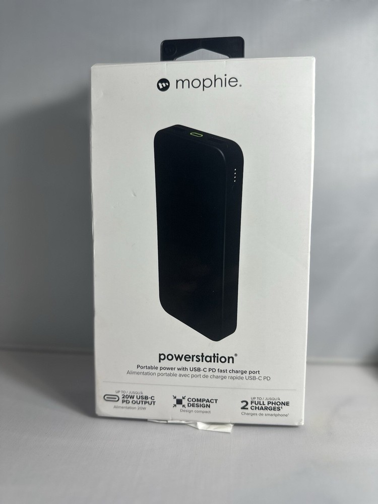Mophie Powerstation 10000mAh 20W USB-C PD 2x USB-A open box