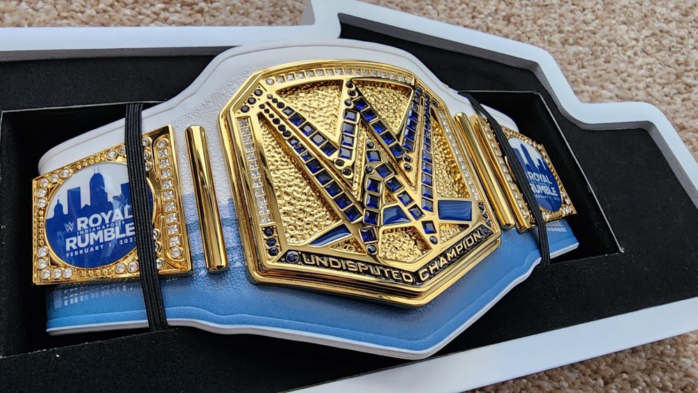 WWE Royal Rumble 2/1/2025 I Was There Championship Mini Belt Rare Basic Version