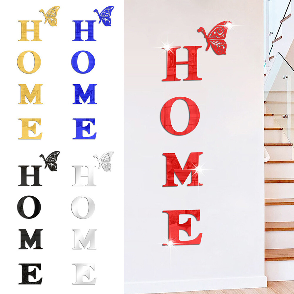 Wall Stickers Acrylic Mural Decal Removable Wall Sticker Home Decoration wi