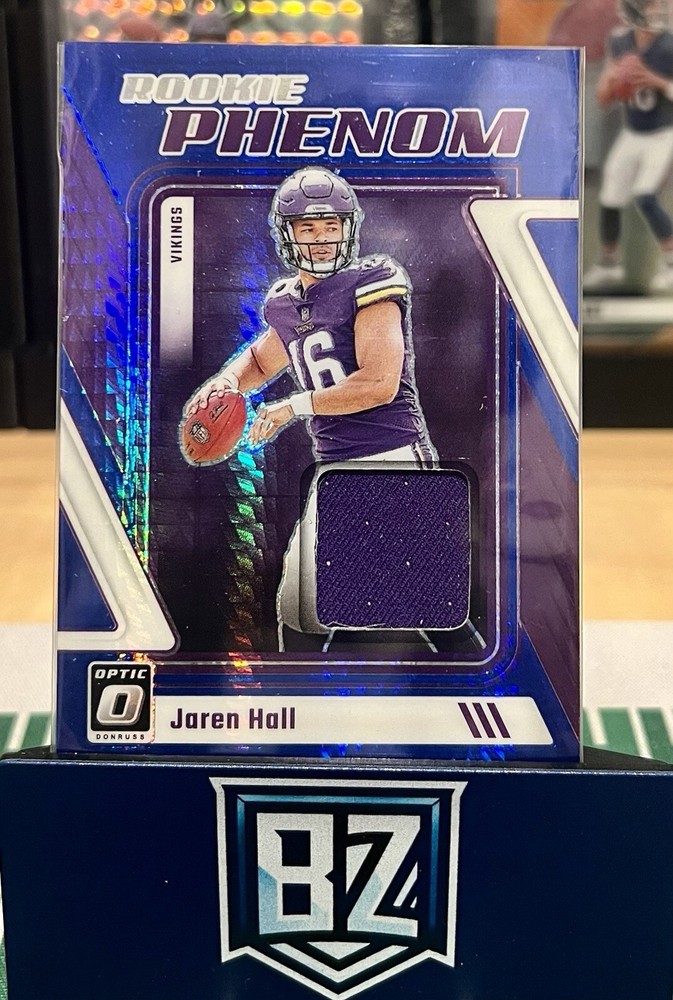 2023 Panini Donruss Optic - Rookie Phenoms Blue Hyper Prizm #RP-JH Jaren Hall
