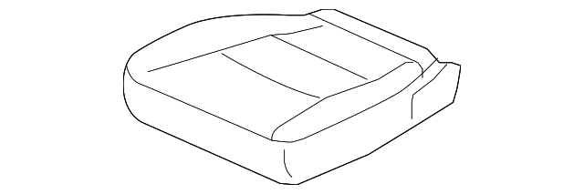 Genuine Honda Cushion Cover 81131-SJC-L11ZC