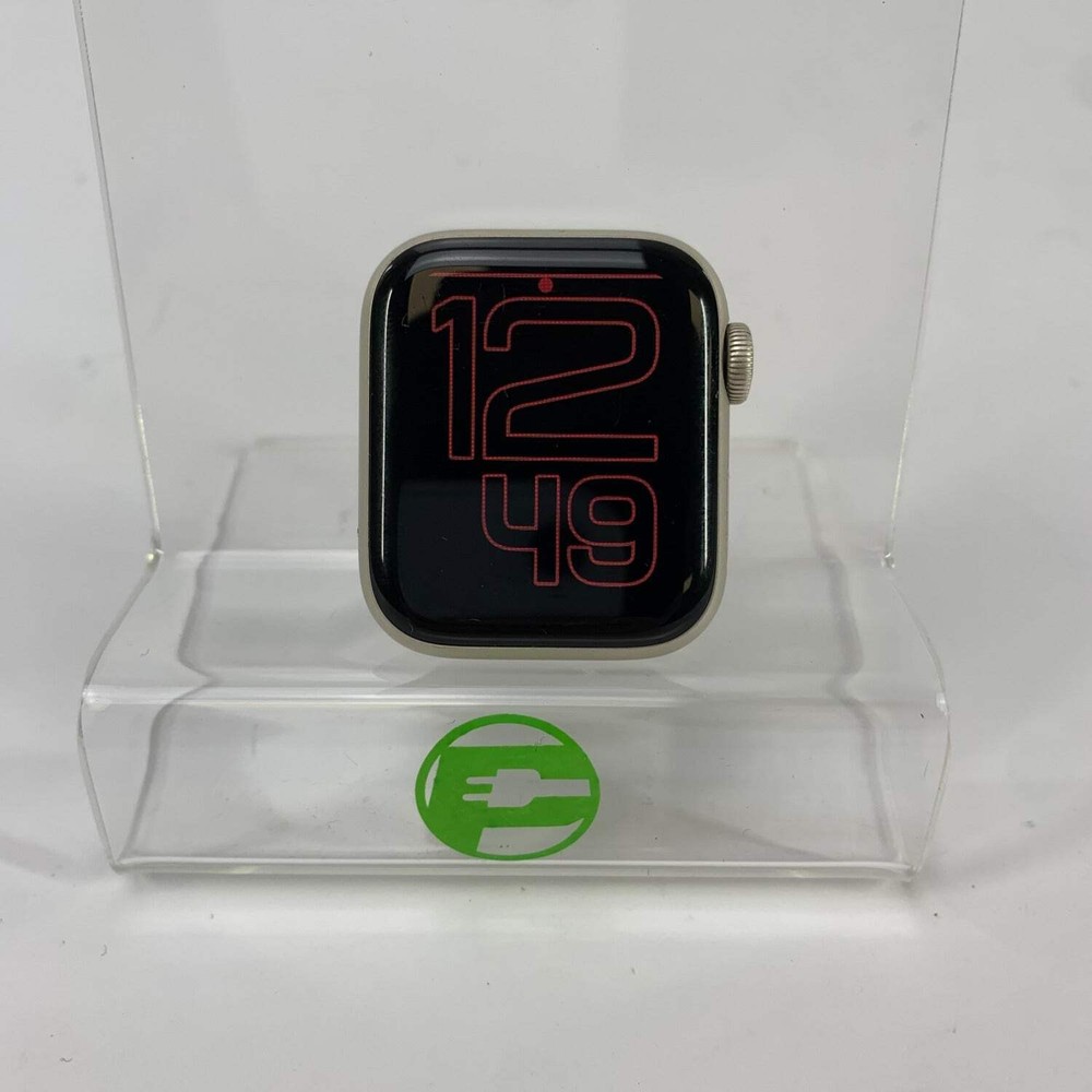 Unlocked Apple Watch SE 2nd Gen 40MM Starlight Aluminum A2726 Face Only