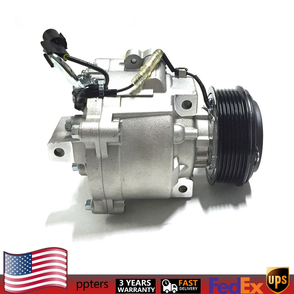 A/C Compressor For 2009-2015 Mitsubishi Outlander Sport Lancer 2.0L W/ Clutch