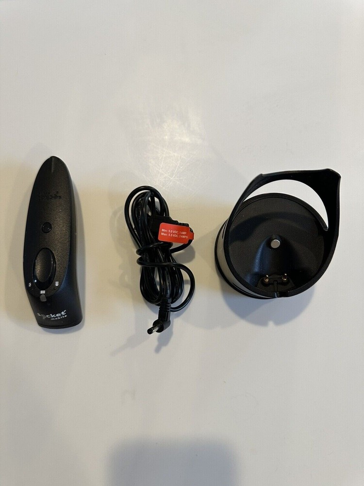 Socket Mobile S700 Bluetooth Cordless Barcode Scanner Black w/Charging Dock