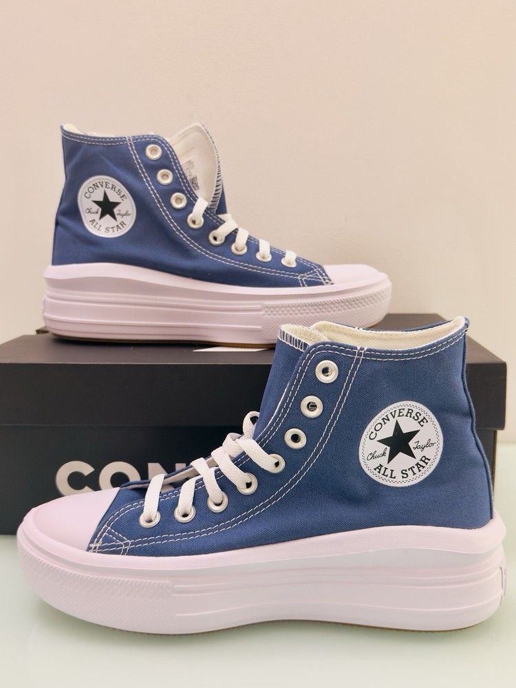 Converse Chuck Taylor All Star Move Platform High Armor Blue Jean W Shoes
