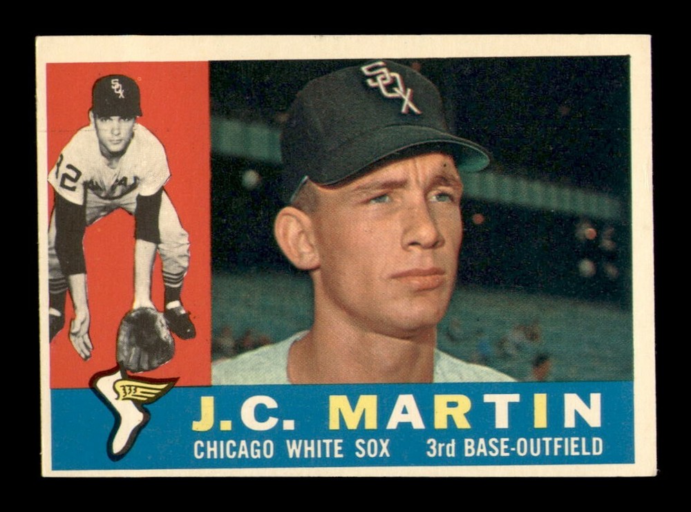 1960 Topps #346 J.C. Martin EX-MINT Baseball Card from OBGcards