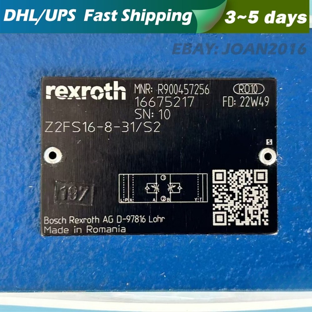 R900457256 Z2FS16-8-3X/S2 New Rexroth throttle valve