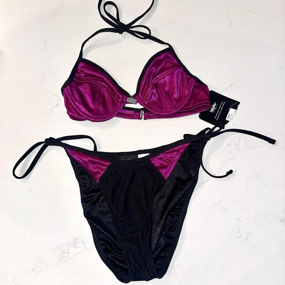 Deadstock Mossimo Vintage 2000s Swimsuit Set Size Xs
