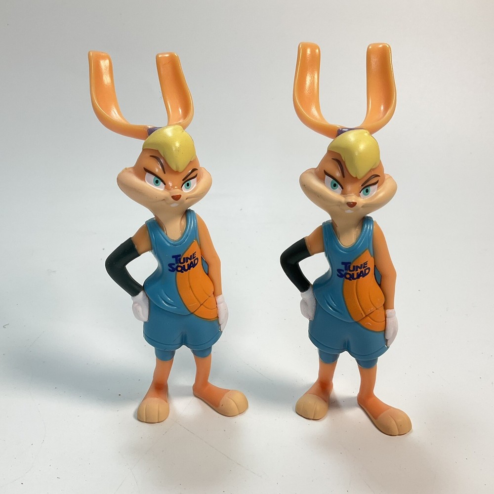 McDonalds Space Jam Lola Bunny Action Figure 2-Pack Great Condition  