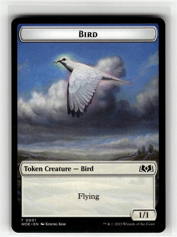 BIRD TOKEN Wilds of Eldraine #1 WOE(NM+)(MTG)