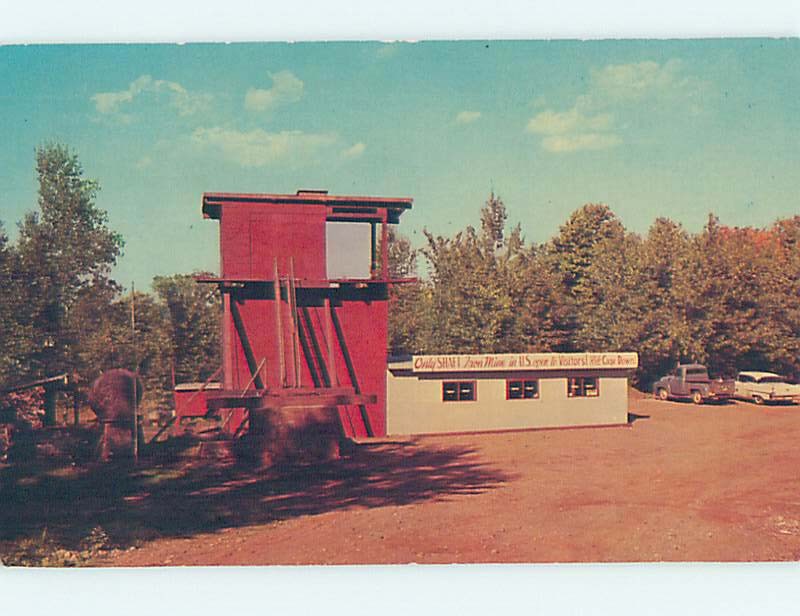 Vintage Pre-1980 Iron Mine Entrance Near Crystal Falls Iron River Michigan G0124