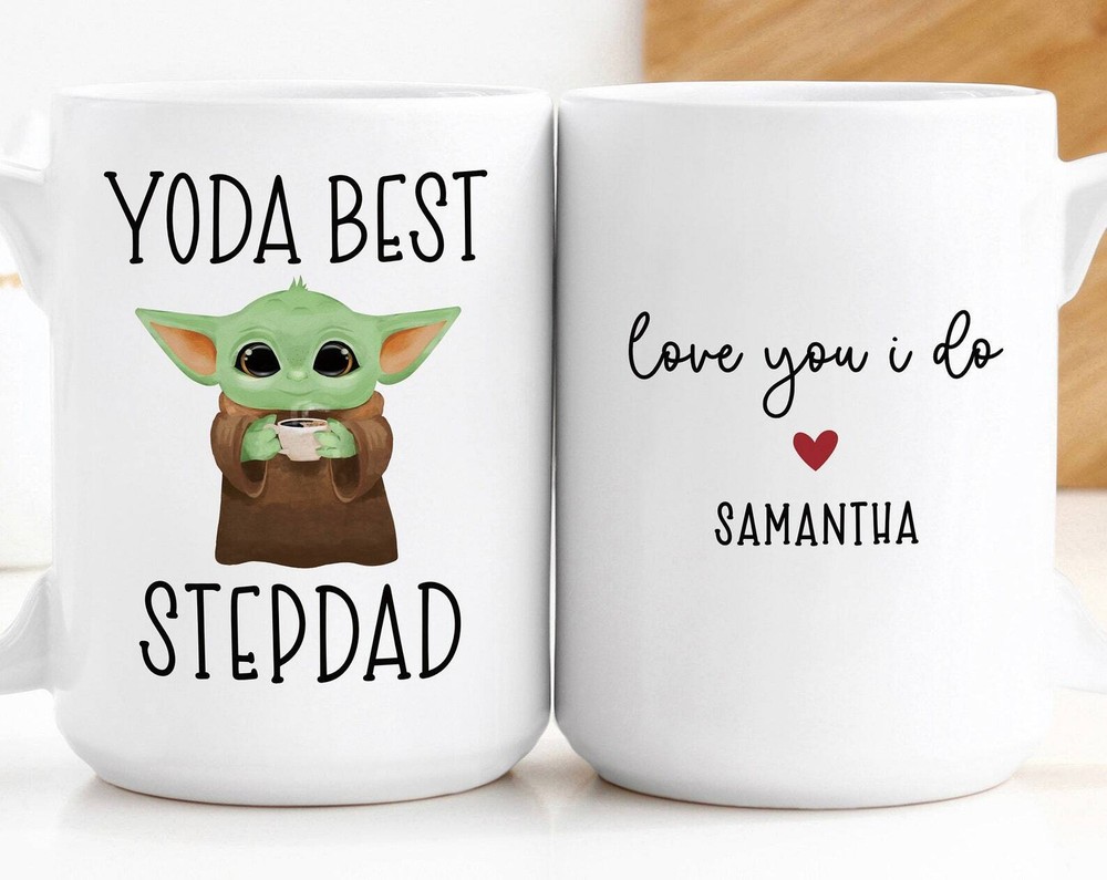 Personalized Coffee Mug for the Best Stepdad - Yo Da Best Gift